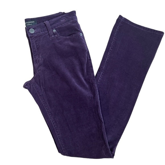 Women’s Banana Republic | Purple Slim Bootcut Jeans | Size 25 - Picture 1 of 5